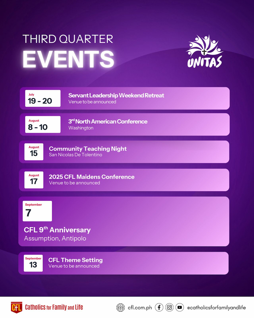 3rd Quarter Events
